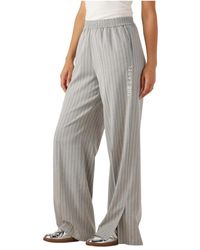 Alix The Label - Gestreifte Gewebte Hose Für Damen - Lyst