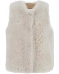 Suprema - Jassen ,Shearling Vest - Lyst