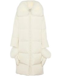 Yves Salomon - Single-Breasted Coats - Lyst