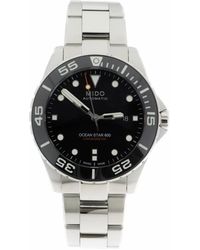MIDO - Accessoires ,Zwart ,Ocean Star 600 Chronometer - Lyst