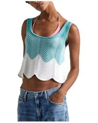 Pepe Jeans - Sleeveless Tops - Lyst