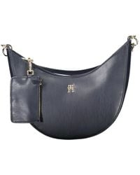 Tommy Hilfiger - Blau umhängetasche mit abnehmbarem riemen - Lyst