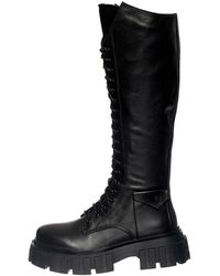 CESARE GASPARI - Hohe Kampfstiefel - Lyst
