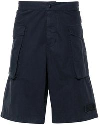 Aspesi - Korte Broeken ,Blauw ,Denim Blauwe Denim Shorts - Lyst