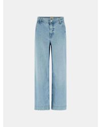 Guess - Jeans > wide jeans - Lyst