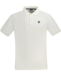 North Sails - Witte Polo Met Korte Mouwen - Lyst