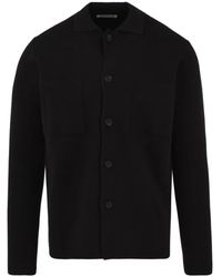 FILIPPO DE LAURENTIIS - Zwarte Jas Fjmlt Wm14M 990 - Lyst