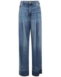 Ganni - Wide Jeans - Lyst