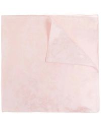 McQueen - Rosa Sailor Tattoo Jacquard Schal - Lyst