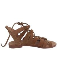 MTNG - Flat Sandals - Lyst
