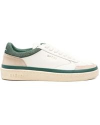GHŌUD - Weiße Niedrige Gebürstete Sneakers - Lyst