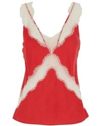 Pinko - Sleeveless Tops - Lyst