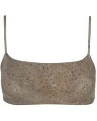 Cortana - Bikini Bandeau Dejavu Print - Lyst