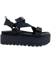 Guess - Flat Sandalen - Lyst