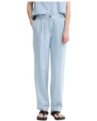 A.P.C. - Jeans ,Blauw ,Katoen Joseon Broeken - Lyst