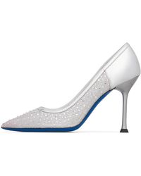 Loriblu - Tricot Und Leder Jewel Pump - Lyst