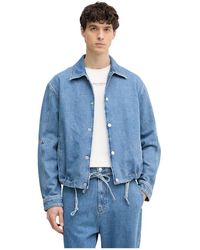 Marc O' Polo - Regular Denim Jacket Met Ananasvezels - Lyst