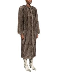 Stand Studio - Jassen Van Imitatiebont & Shearling - Lyst