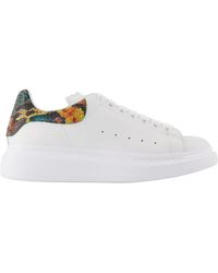 McQueen - Schoenen ,Wit ,Leer Oversized Sneaker - Lyst