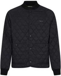 Burberry - Jassen ,Zwart ,Nylon Gewatteerde Bomberjack - Lyst
