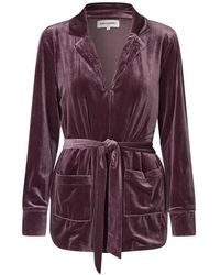 Lolly's Laundry - Jassen ,Paars ,Leer Blouses - Lyst