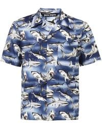 Palm Angels - Short Sleeve Shirts - Lyst