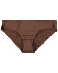 Eres - Ondergoed ,Bruin ,Tweed Souplesse Culotte - Lyst