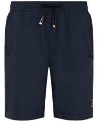 Suns - Korte Broeken ,Blauw ,Ale Teknik Shorts - Lyst