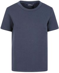 Max Mara - Tops ,Blauw ,Basic T-Shirt - Lyst