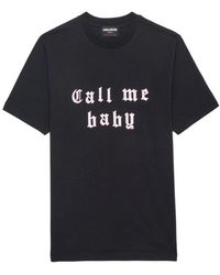 Zadig & Voltaire - T-Shirt Edwin - Lyst