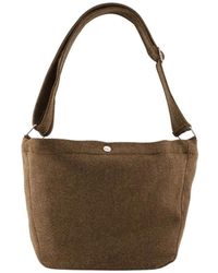 A.P.C. - Tassen ,Bruin ,Wol Journal Satchel - Lyst