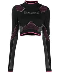 Balmain - Long Sleeve T-Shirts - Lyst