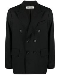 Our Legacy - Jassen ,Zwart ,Wol Ongevoerde Double-Breasted Blazer - Lyst