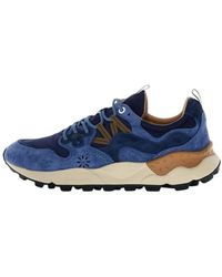 Flower Mountain - Schoenen ,Blauw ,Leer Yamano 3 - Lyst