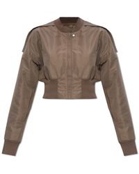 Rick Owens - Collage cropped bomberjacke - Lyst