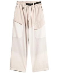 Y-3 - Broeken ,Bruin ,Wijde Broek - Lyst