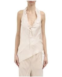 Yehuafan - Sleeveless Tops - Lyst