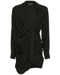 Jacquemus - Kleedjes ,Zwart ,Kleedjes - Lyst