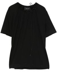 Simone Rocha - Bow Sash Easy T-Shirt - Lyst