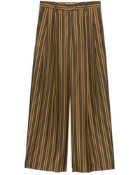 Alberto Biani - Wide Trousers - Lyst