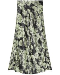 Tory Burch - Maxi-Rok Met Print - Lyst