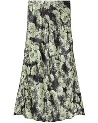 Tory Burch - Maxi-Rok Met Print - Lyst
