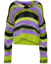 Pinko - Knitwear > v-neck knitwear - Lyst