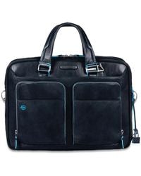Piquadro - Personalizable Work Bag For Laptop 15 - Lyst
