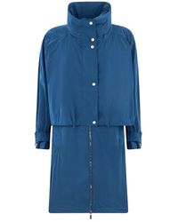 Moorer - Moderne Jas Met Hoge Elegante Kraag - Lyst