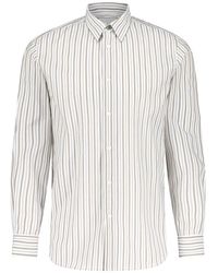 PS by Paul Smith - Camicia in cotone a righe - Lyst