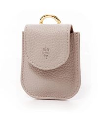 Eleventy - Accessoires ,Leer Velvet Calf Leather Headphone Holder - Lyst