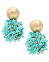 LOTT.gioielli - Sequin Flower Globe Ohrringe - Lyst
