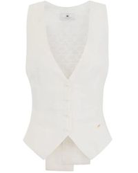 Elisabetta Franchi - Vests - Lyst