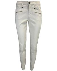 2-Biz - Elegante und Bequeme Slim-Fit Hose - Lyst